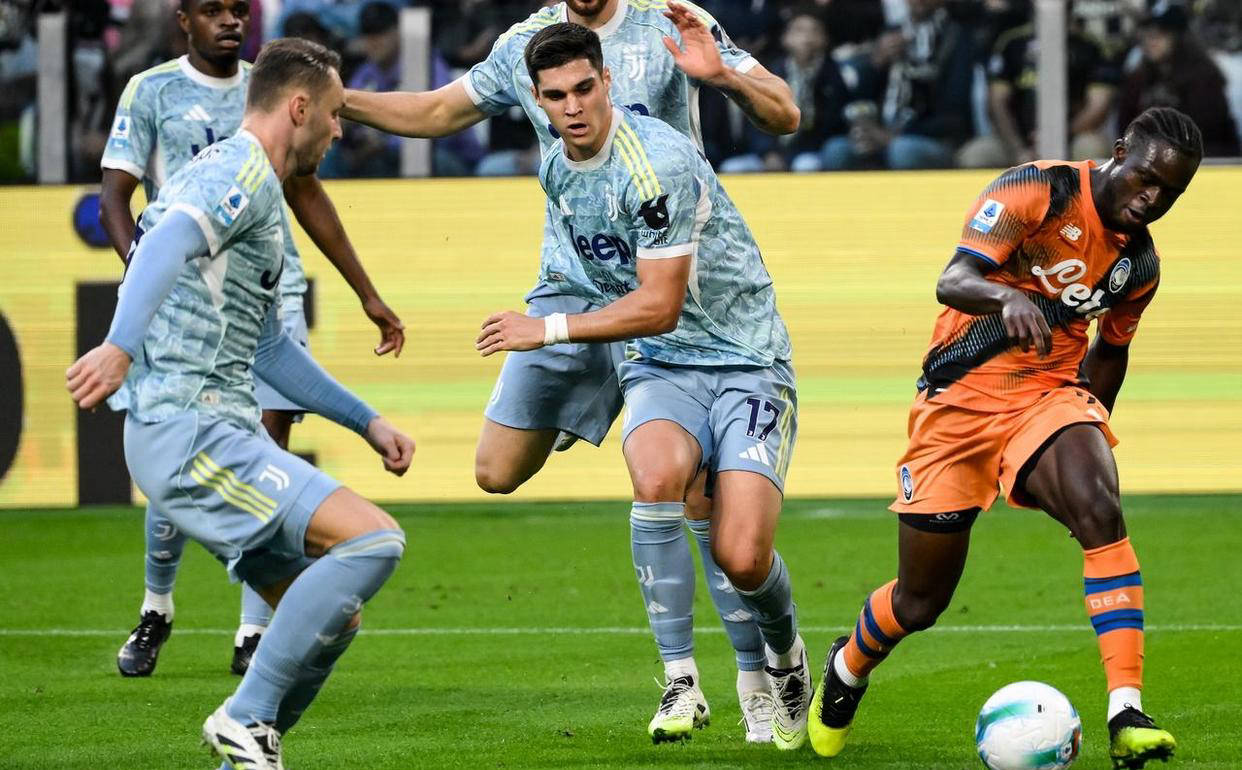 尤文图斯遭意甲第5阻击，多打一人仍不敌，连续3场不胜